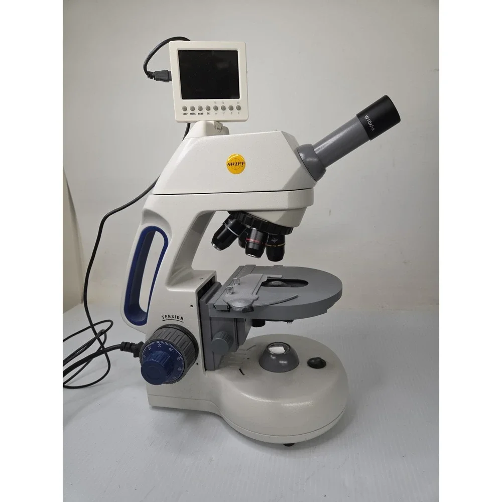 Swift Optical Instruments M10 Series With 4 Objectives And Built in Camera
